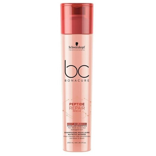 Schwarzkopf Professional, BC Peptide Repair Rescue Мицеллярный шампунь 250 мл