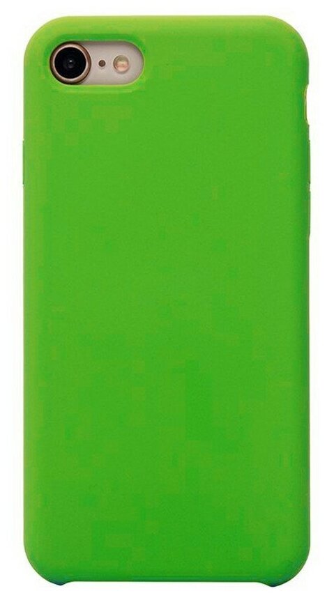 Силиконовая накладка без логотипа (Silicone Case) для Apple iPhone 7/ iPhone 8 / iPhone SE 2020 зеленый