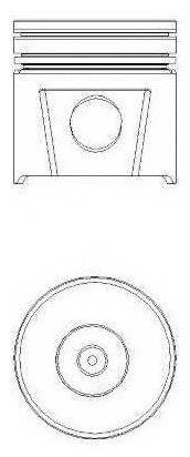 8778482100 NURAL Поршень двигателя