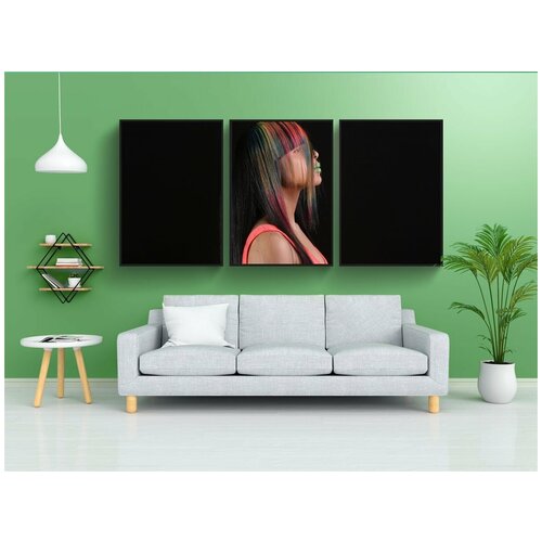 фото Набор модулных постеров для интерьера "цвет, дневной, трюк" 60x90 см. в тубусе, без рамки lotsprints