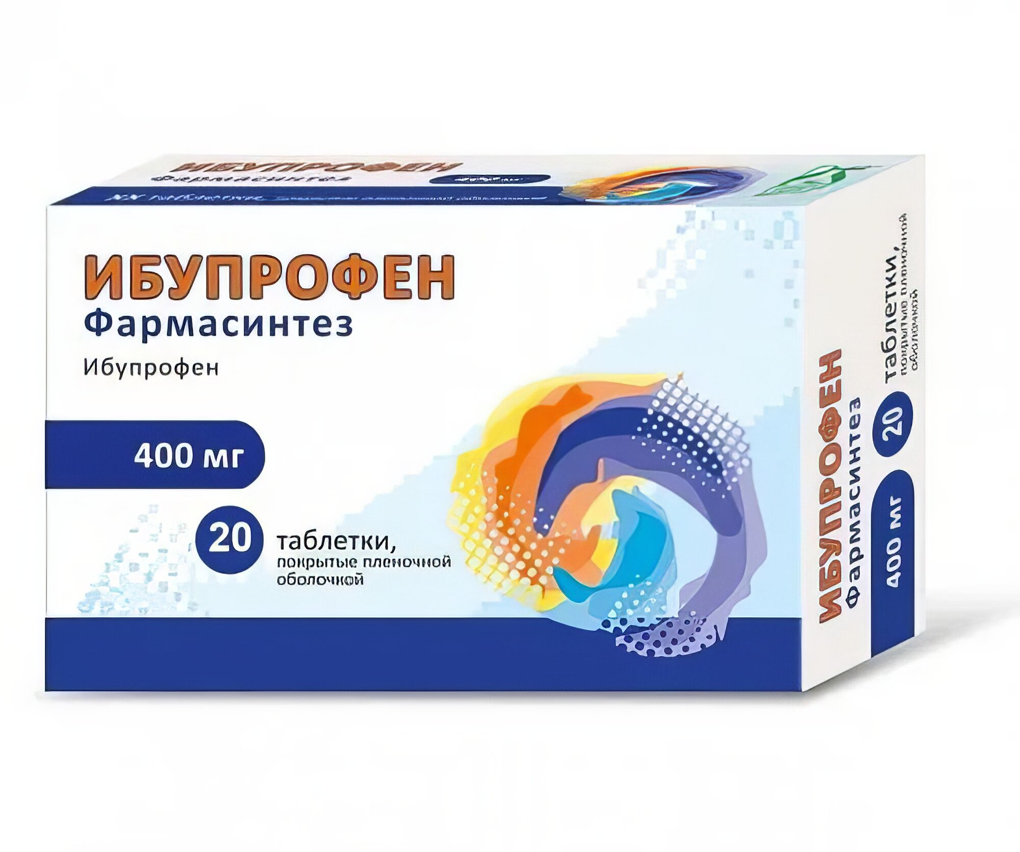 Ибупрофен Фармасинтез таб. п/о плен., 400 мг, 10 шт.