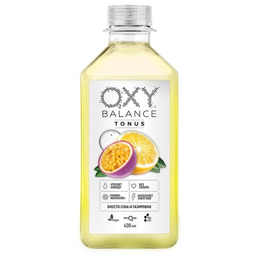 Напиток Oxy Balance Tonus 400 мл вкус лимон-маракуйя