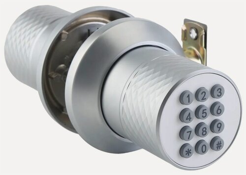 Изображение товара Электронный кодовый замок SAFEBURG 1200 C, для дверей, врезной, механический , открытие ключом, паролем