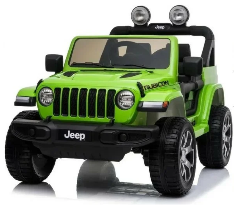 Toyland Автомобиль Jeep Rubicon 4WD (DK-JWR555), зеленый