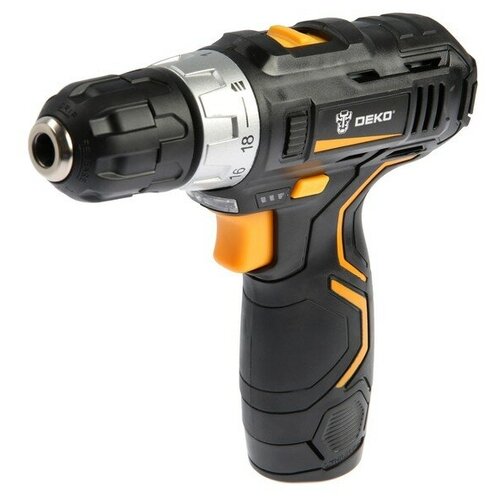 Дрель-шуруповерт аккумуляторная Deko GCD12DU3 12 В Li-ion 2х15 Ач 353900₽