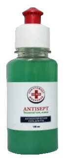ANTISEPT Гель гигиенический для рук с антибактериальным эффектом (зеленый чай  мята)