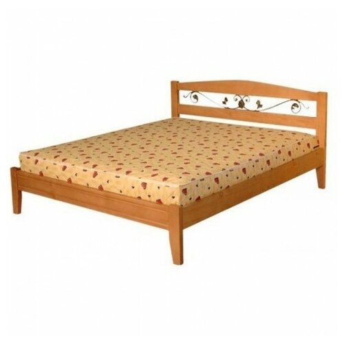 Кровать односпальная из массива дерева Жоржетта, сосна