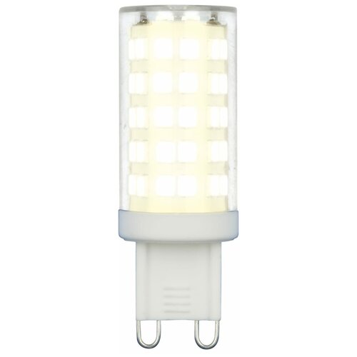 фото Лампа светодиодная g9 9 вт капсула прозрачная 720 лм, белый свет uniel