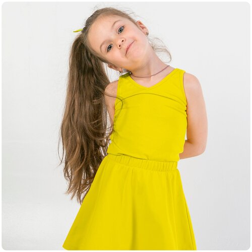 фото Tw21-536050201 майка детская, желтый, раз. 122 tuot