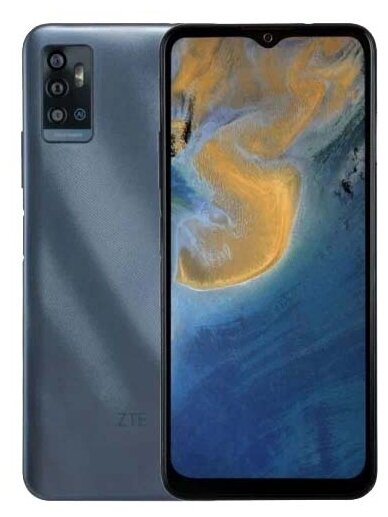 Смартфон ZTE Blade A71 3/64 ГБ, Dual nano SIM, серый металлик