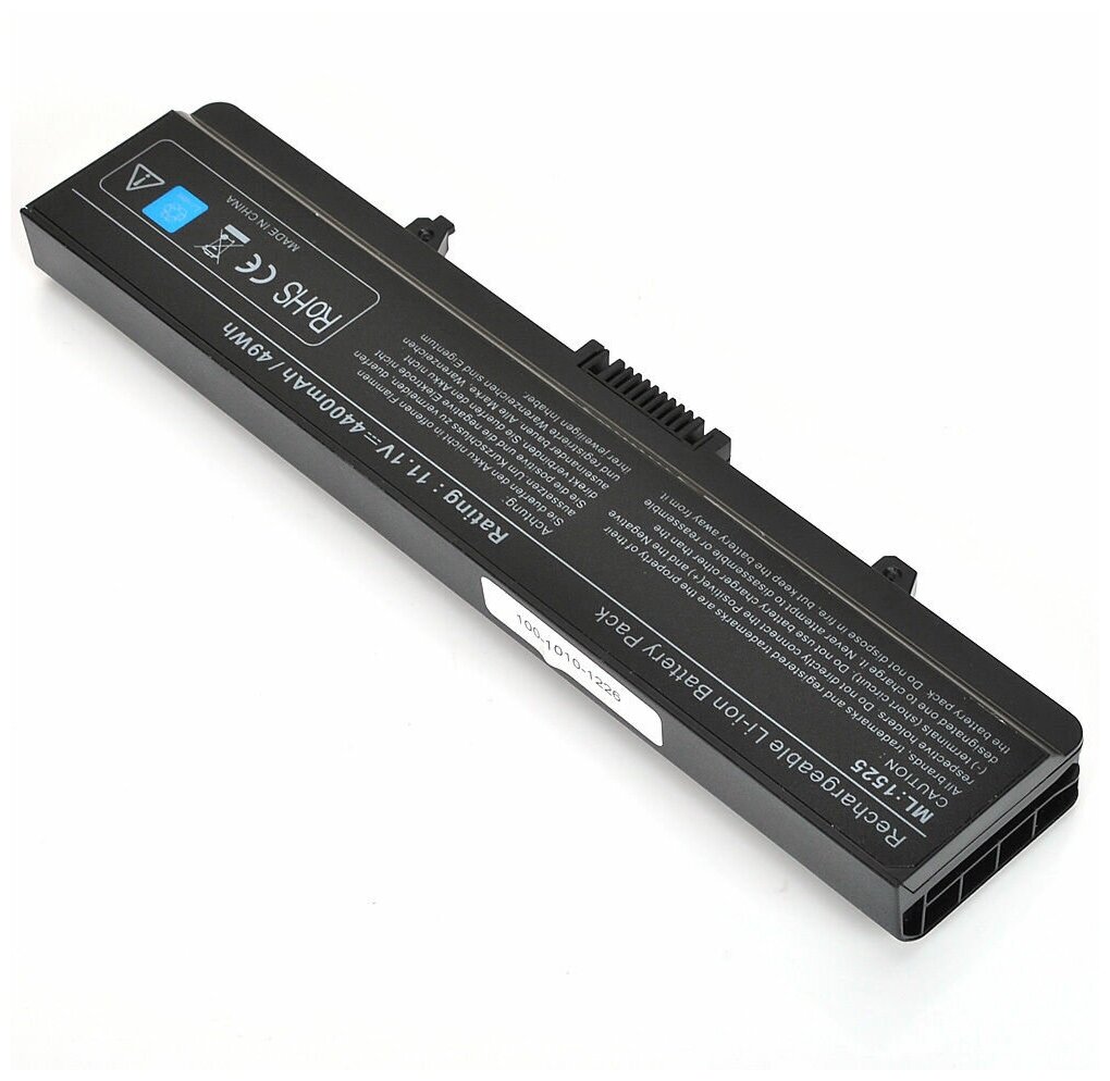 Аккумулятор OEM (совместимый с 0X284G, 0XR682) для ноутбука Dell Inspiron 1525 10.8V 4400mAh черный