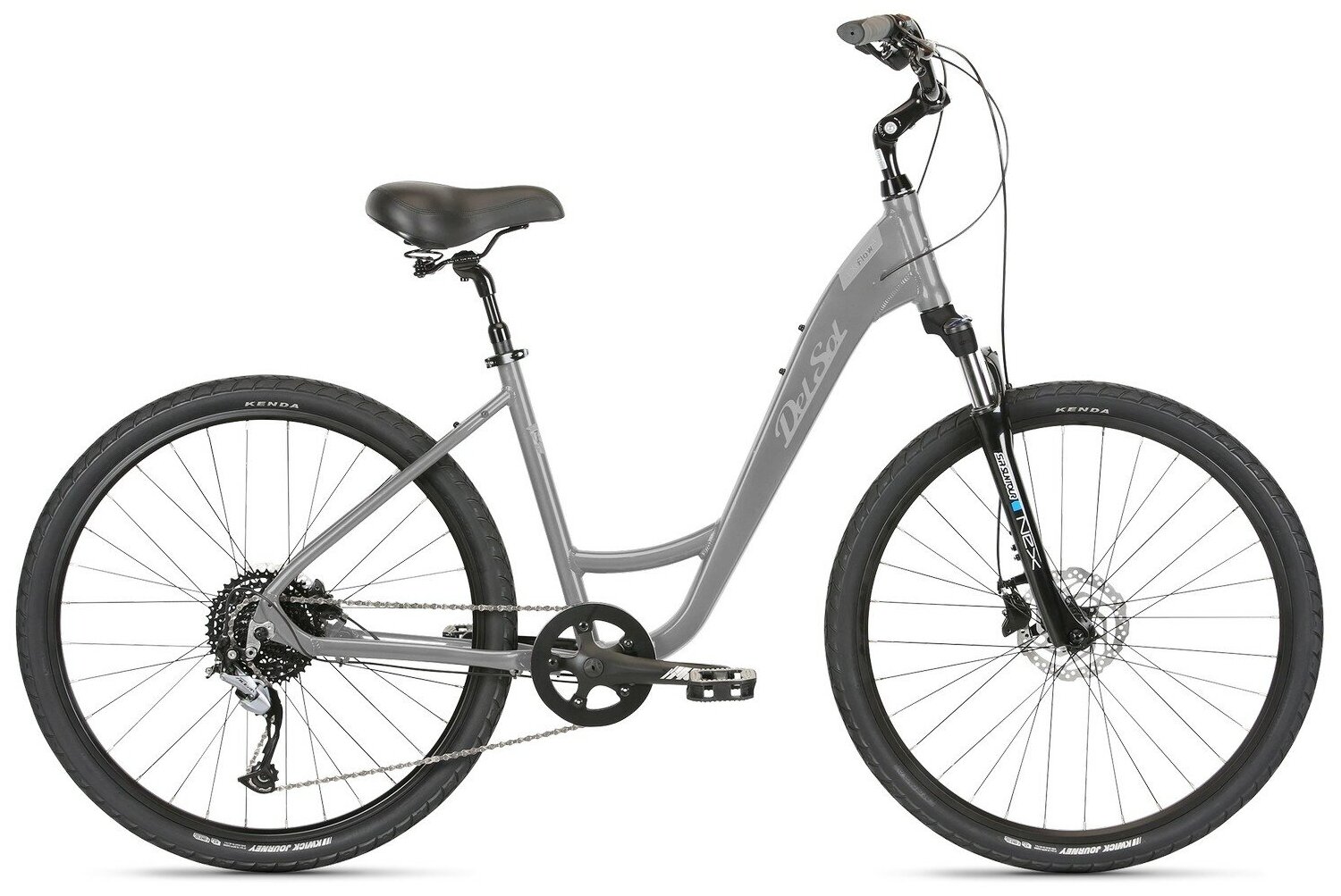 Женский велосипед Haro Lxi Flow 3 ST 26, год 2021, цвет Серебристый, ростовка 15