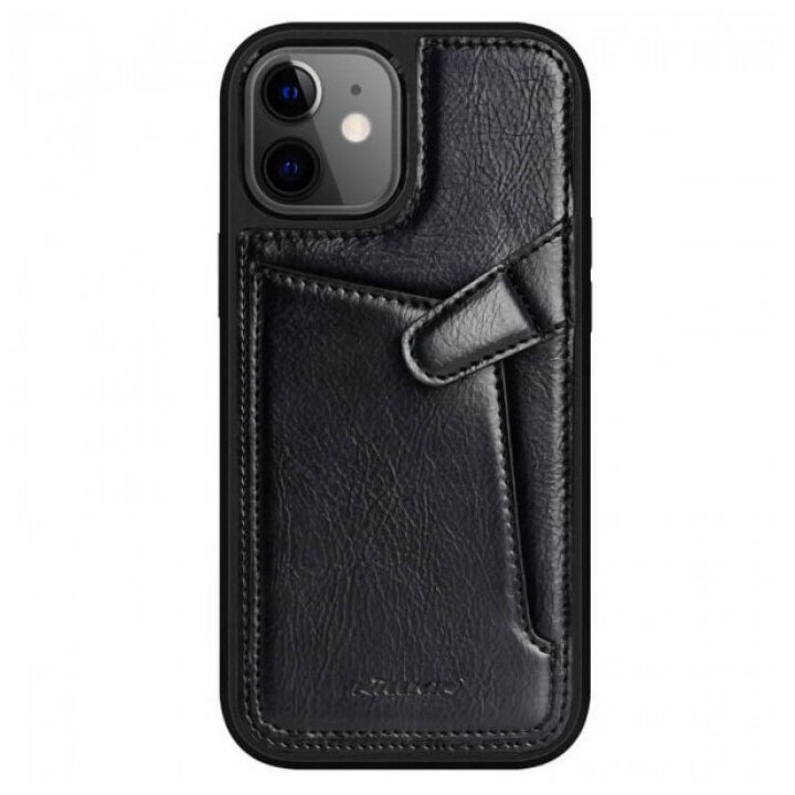 Nillkin Aoge Leather Чехол с визитницей из Premium экокожи для iPhone 12 Mini