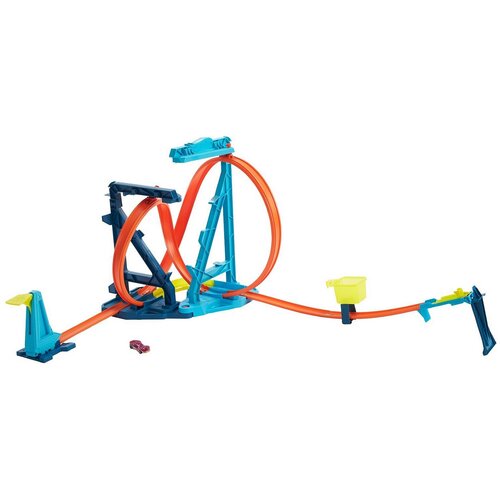 Аксессуар для трека Hot Wheels Track Builder Unlimited GVG10 разноцветный hot wheels® track builder unlimited triple loop kit