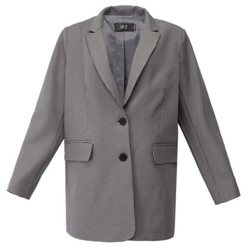 Пиджак MIST, размер One Size, серый топ mist размер 46 серый