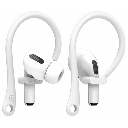 фото Крепление elago для airpods pro earhook white (2 шт