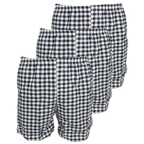 фото Эйс трусы мужские семейные, 100% хлопок 600201, 3шт, 4xl, белый-тёмно-синий