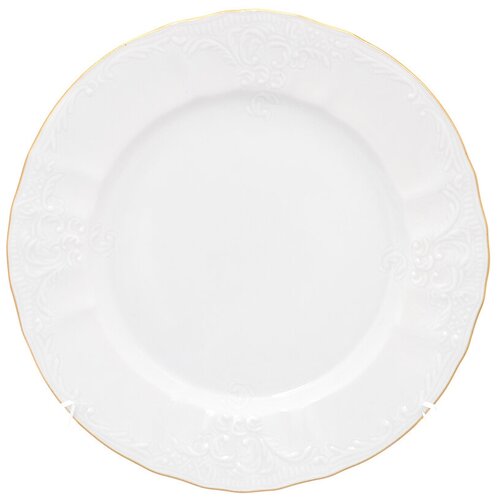 Bernadotte Набор тарелок Bernadotte Белый узор 17 см(6 шт)