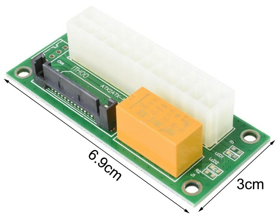 Синхронизатор блоков питания ATX 24Pin SATA