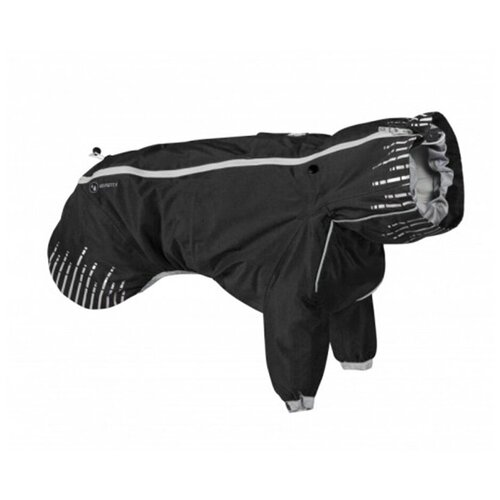 фото Плащ hurtta rain blocker с передними лапами, размер 70 (длина спины 70 см), чёрный
