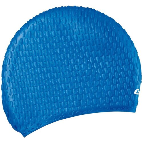 фото Шапочка для плавания cressi silicone lady cap, синяя