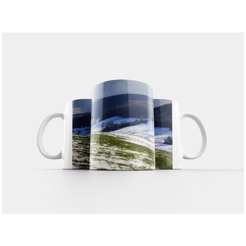 фото Кружка "долина, зима, пейзаж" 320 мл lotsprints