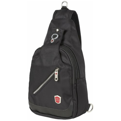 Однолямочный рюкзак Polar П4103 Black