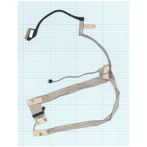 Шлейф матрицы для ноутбука Dell DC020024A00 (30-pin) с тачскрином