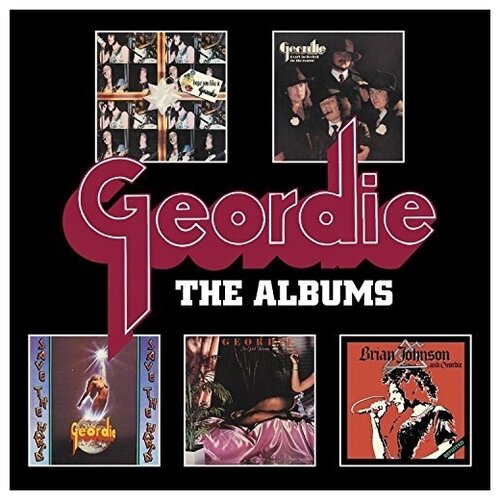 Geordie: Albums: Deluxe 5cd Boxset