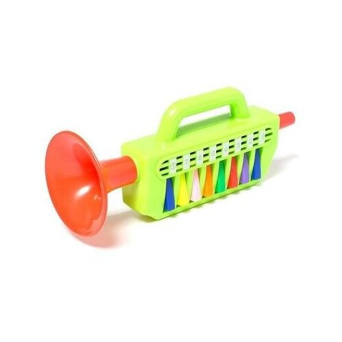 Игрушка музыкальная Труба с клавишами, цвета микс 5246347 . игрушка музыкальная труба цвета микс