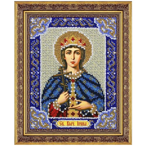 Набор для вышивания Паутинка Б-730 Святая Мученица Ирина набор богородица владимирская 14х18 паутинка б 739