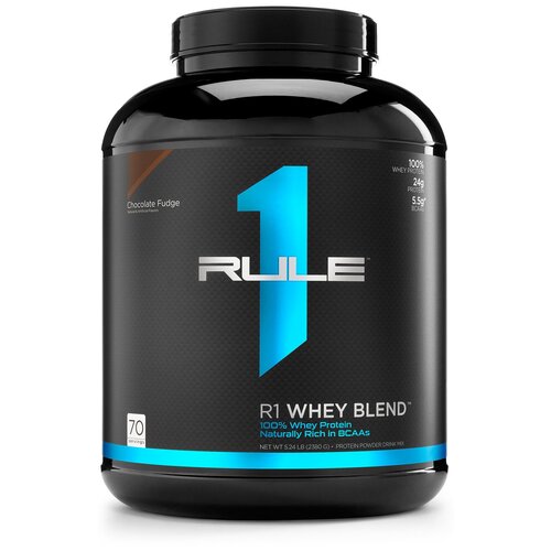 Сывороточный протеин RULE 1 Whey Blend Шоколадная Помадка 2312 гр