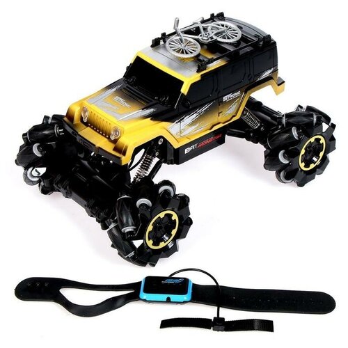 фото Джип радиоуправляемый краулер, 4wd, управление жестами, работает от аккумулятора, микс 6622276 . yandex market