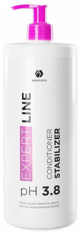 ADRICOCO EXPERT LINE, Кондиционер для волос стабилизатор цвета, 1000мл