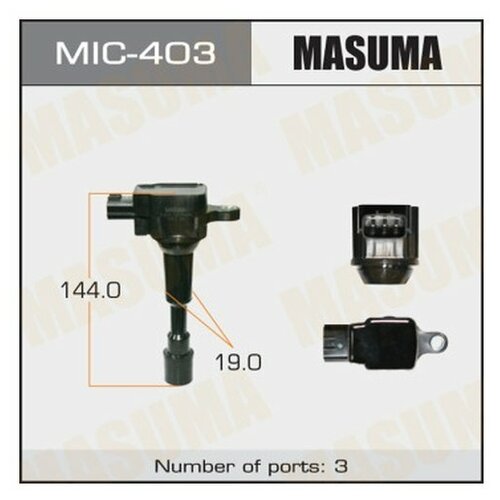 фото Катушка зажигания masuma mic-403 для mazda 3