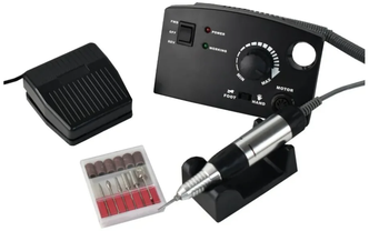 Аппарат для маникюра и педикюра Nail Master DM-211, 30000 об/мин, черный