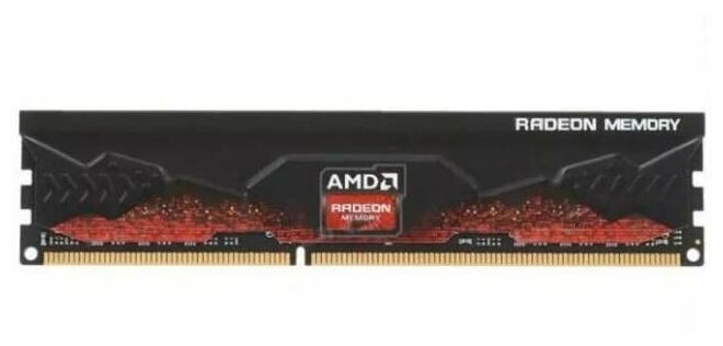 Оперативная память AMD Radeon R9 Gamer Series DDR4 - 8GB, 3200 МГц, DIMM, CL16, RTL (r9s48g3206u2s)