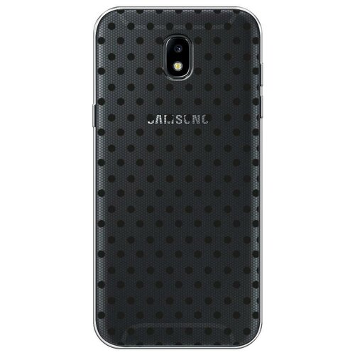 фото Силиконовый чехол "сетка в горох черная" на samsung galaxy j5 2017 / самсунг галакси джей 5 2017 case place