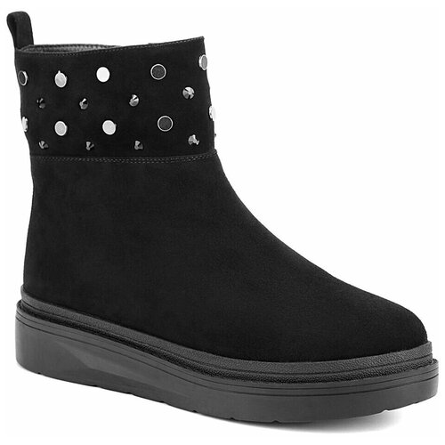 фото Женские зимние ботинки без каблука westfalika, черный, размер 36