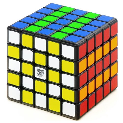 Скоростной магнитный кубик Рубика MoYu 5x5x5 AoChuang GTS M Черный кубик рубика магнитный moyu 6x6x6 aoshi gts m black