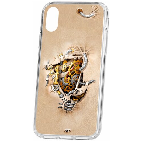 фото Чехол для apple iphone xs / x kruche print механизм / чехол для apple iphone / чехол с рисунком / чехол с принтом / чехол для айфон / бампер на айфон / чехол накладка для iphone / противоударная накладка для iphone / защита для iphone / защита на айфон / cиликоновый чехол для iphone / пластиковый чехол на iphone / защитный чехол для iphone кruче