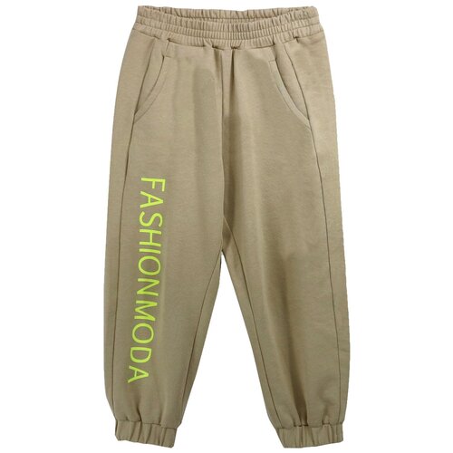 фото Брюки deloras, размер 98, бежевый