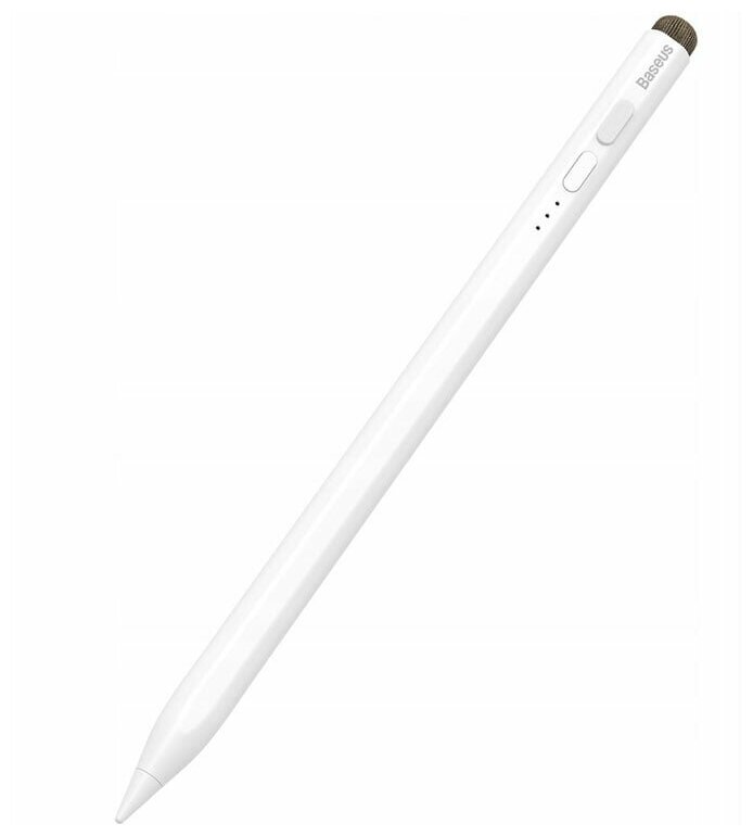 Стилус BASEUS Smooth Writing Active Stylus with LED Indicators (c защитой от ладони) Белый