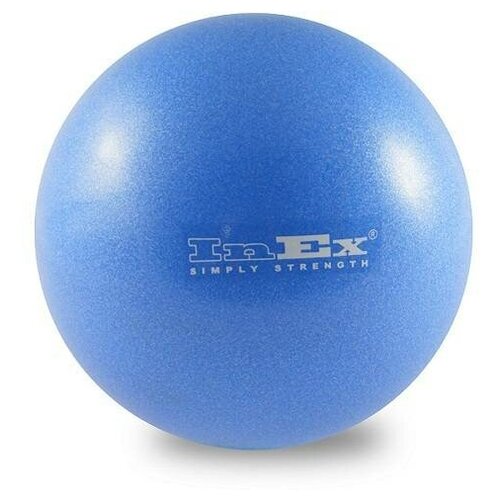 фото Пилатес-мяч inex pilates foam ball, диаметр 19/25 см in/pfb - диаметр 19 см голубой