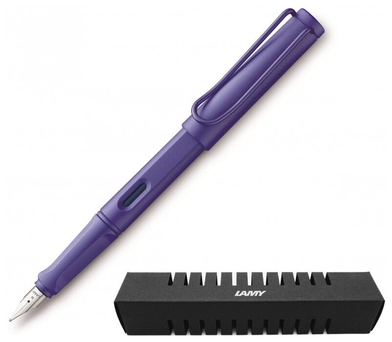 Ручка перьевая LAMY 021 safari, Фиолетовый, M 4034835 , 1 шт.