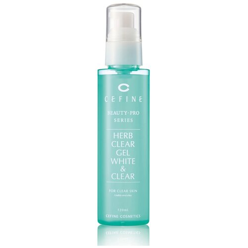 Cefine пилинг-гель для лица Beauty-Pro Series Herb Clear Gel White & Clear Осветляющий, 120 мл осветляющий пилинг гель cefine beauty pro series herb clear gel white