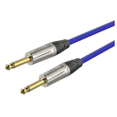 Кабель аудио 1xJack - 1xJack Roxtone TGJJ100-TBU/3 3.0m