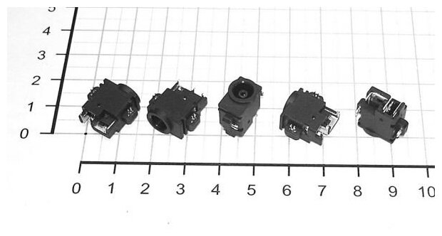 Разъем зарядки для ноутбука Samsung P40, P500, Q10, Q20, Q25, Q30, Q35, Q40, Q45, Q68, Q70, R20, R40, R505, R510, R560, R60, R60+, R70, R700, X1, X60,