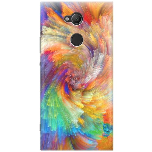 фото Re:pa накладка transparent для sony xperia xa2 ultra с принтом "акварельная красота"