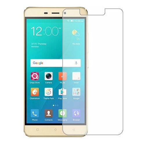 QMobile Noir J7 защитный экран Гидрогель Прозрачный (Силикон) 1 штука